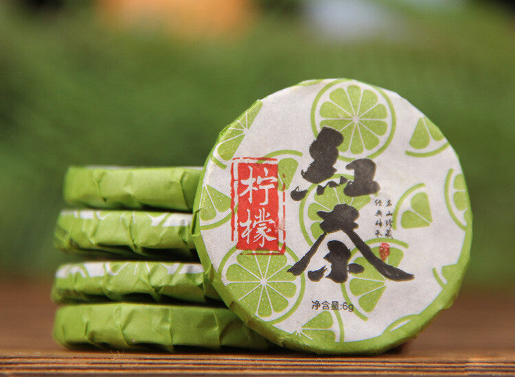 Fengqing Dianhong Premium Tea Yunnan Black Tea Cake Lemon Black Tea Flower Tea