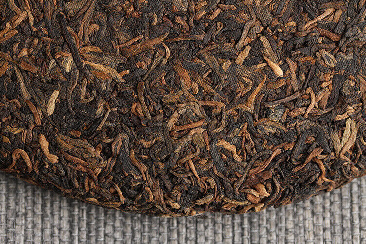 Yunnan Pu'er Tea Jingmai Ancient Tea Ripe Tea Seven Seed Cake Tea 357g