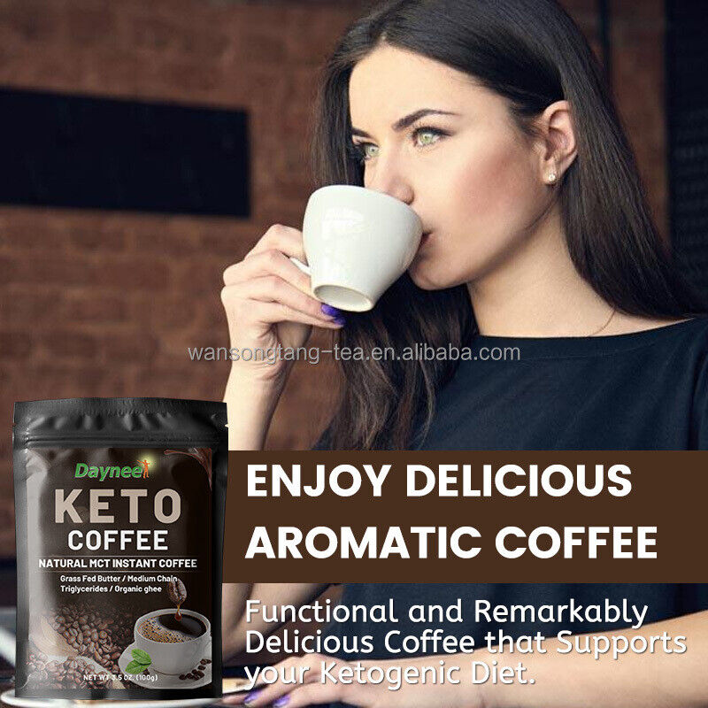Slimming Coffee Natural Herbs Healthy Weight Loss Keto Instant Coffee 10g*10bags
