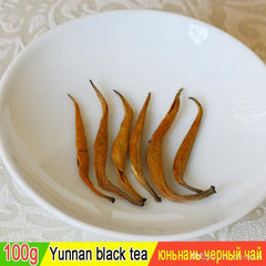 HelloYoung New Fengqing Dian Hong Famous Yunnan Black Tea, Organic Tea Dianhong 100g
