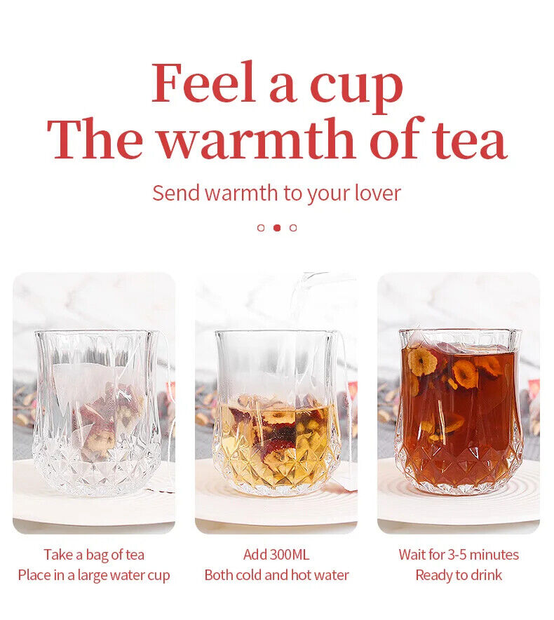 Black Sugar Red Date Ginger Silk Tea Herbal Tea 300g