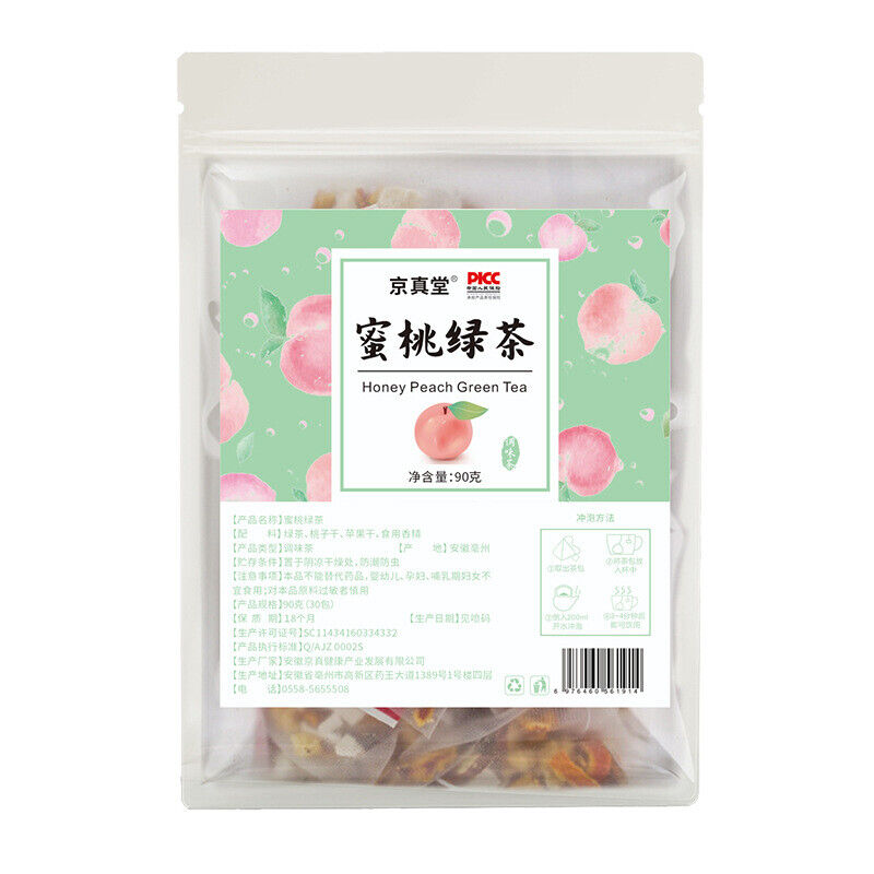 Peach Green Tea Apple White Peach Oolong Fruit Tea Cold Brew Herbal Tea
