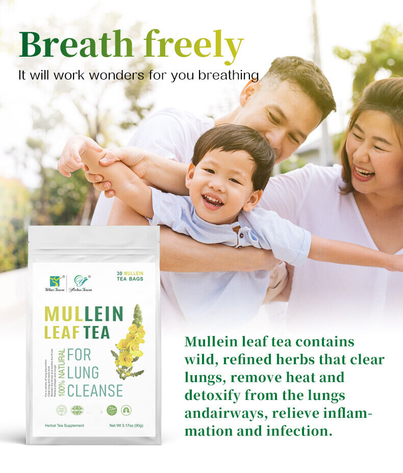 Mullein Leaf TeaNatural Herbal Detox Smoker Tea Manufacturer Tea 90g/3.17oz
