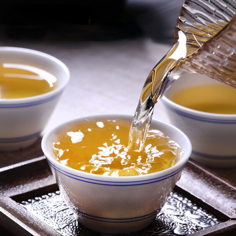 HelloYoung 200g Top Yunnan Old White Tea Cake Lose Weight Health Big Leaf White Tea