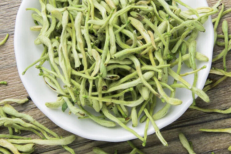 Blooming Honeysuckle Flower Tea Japonica Honeysuckle Herbal Tea Dried Flowers