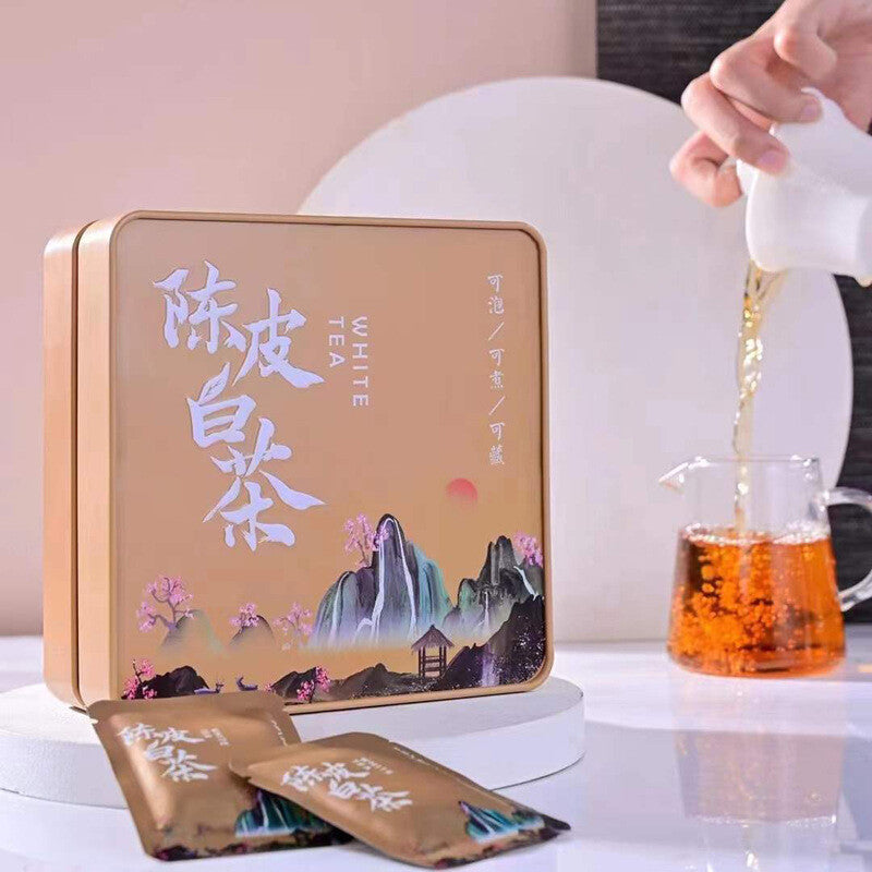 250gChenpi White Tea Shoumei Old White Tea Xinhui Chenpi Individual Small Bubble