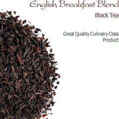 English Breakfast Loose Black Tea - Great with milk or without