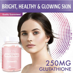 SKIN WHITENINGT Glutathione Gummies Vitamin Skin Care 60 Gummies