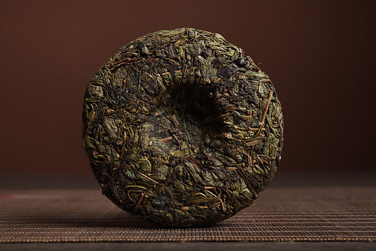 Yunnan Pu'er Tea 2023 Secret Golden Leaf 100g Small Cake Raw Pu'er Tea