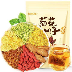Chrysanthemum Cassia Seeds Tea Bags(150g, 5gX30Bags),  Combination of Floral Tea