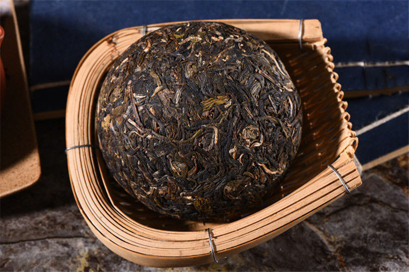 HelloYoung100g Yunnan Old Tea Tree Puer Tea Cakes Shen Pu'er Tea Cake Raw Pu-erh Tea Green Tea