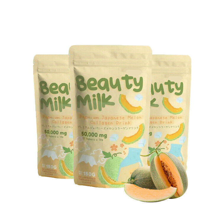 Natural Cantaloupe Powder Beauty Milk Collagen Powder Solid Drink 180g/bag