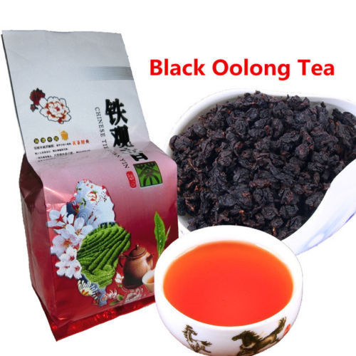 HelloYoungTop Grade Black Oolong Tea Natural Slimming Tea Black New Tieguanyin Tea 50g