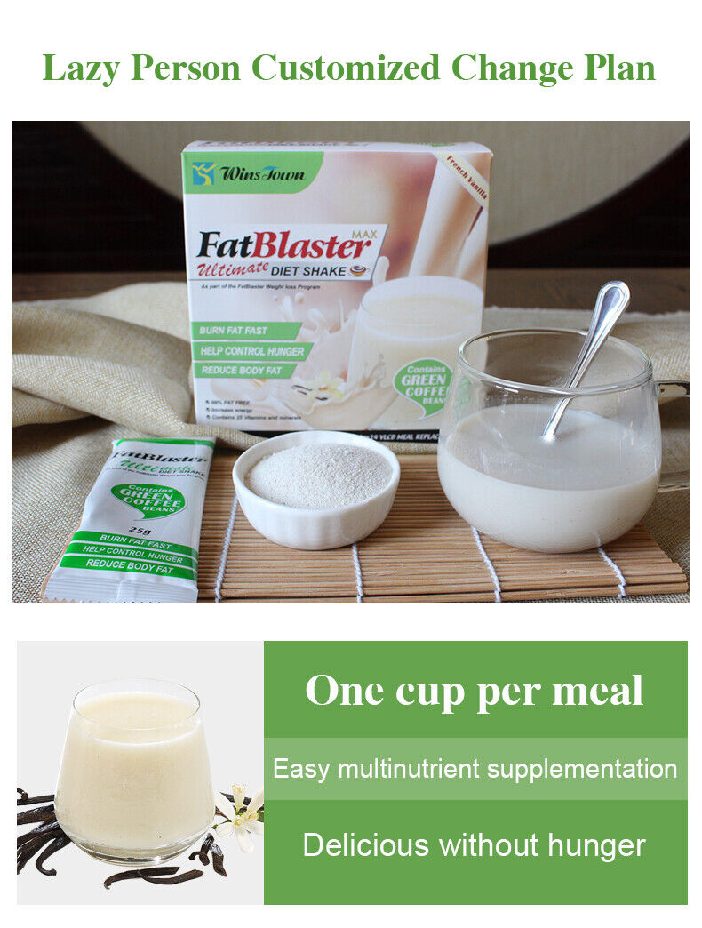 Fat Blaster Diät Weight Loss Ersatz Milchshake Grüner Kaffee Pulver