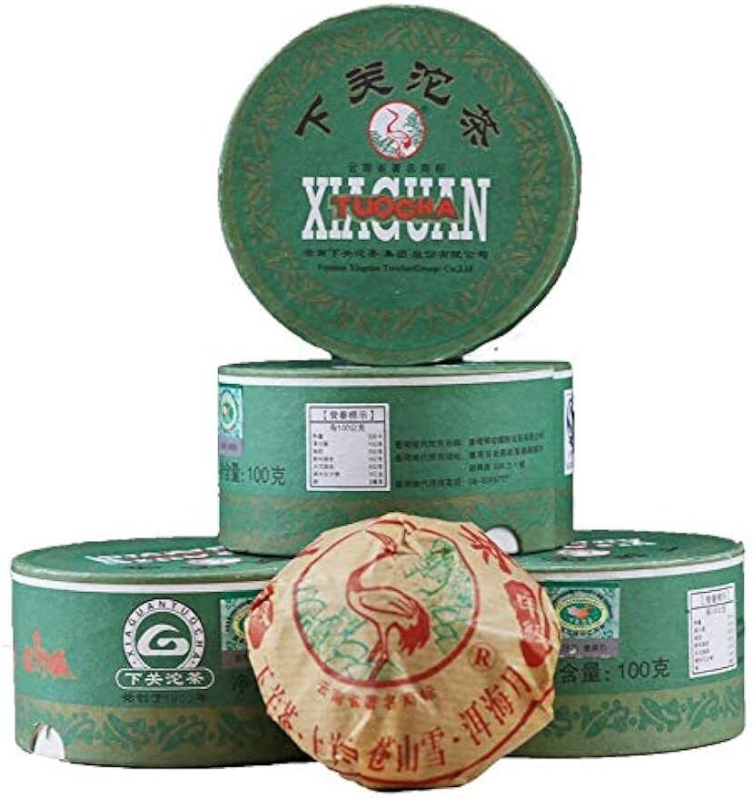 100g (3.52 Oz) Year Yunnan Xia Guan Jia Ji Jiaji Tuo Cha puer Pu'er Tea