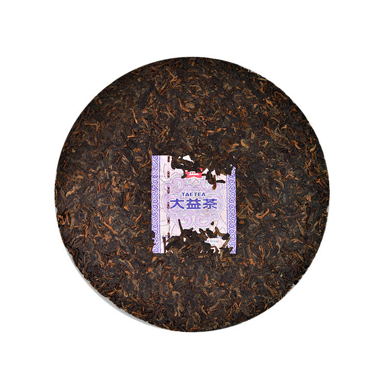 Dayi Puerh Tea Yuhua Strong Ripe Tea 2022 Batch 2201 Yunnan Menghai 357g