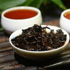 357g Premium Original Pu'er Tea Black Tea Ripe Pu-erh Tea Cake Cooked Puerh Tea