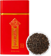 Jinjunmei Schwarzer Tee Wuyi Mountain Golden Eyebrow Schwarzer Tee 80g