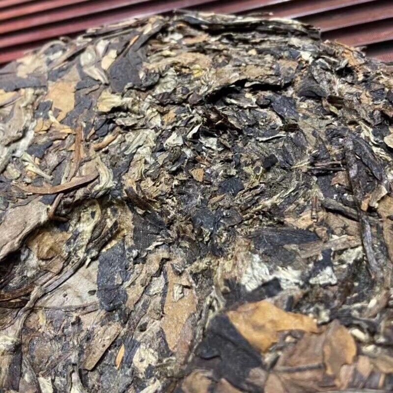 357g Yunnan White Tea Jinggu pressed of old white tea cake