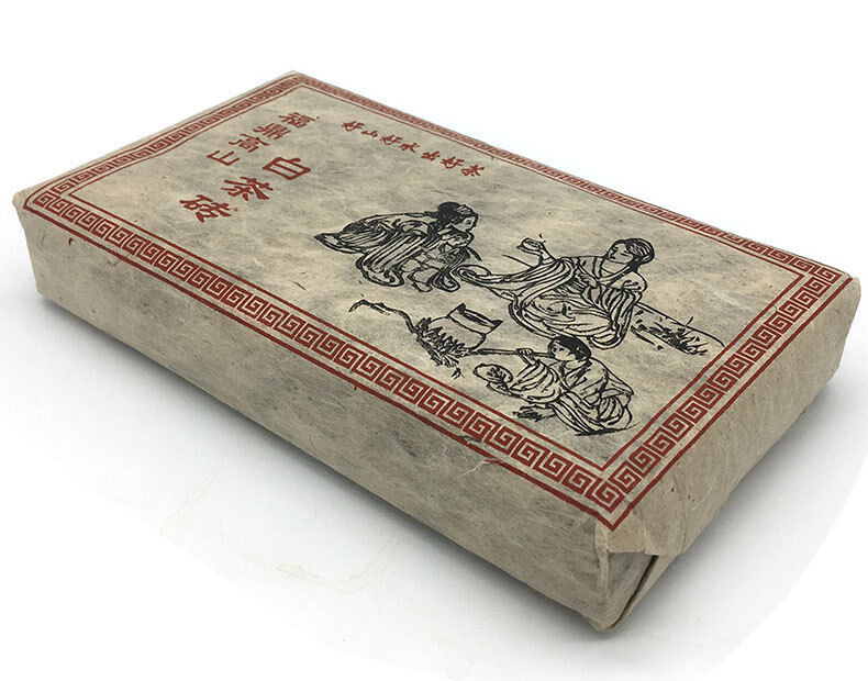 HelloYoung 350g Fuding white tea Shoumei tea brick old white tea brick alpine Panxi
