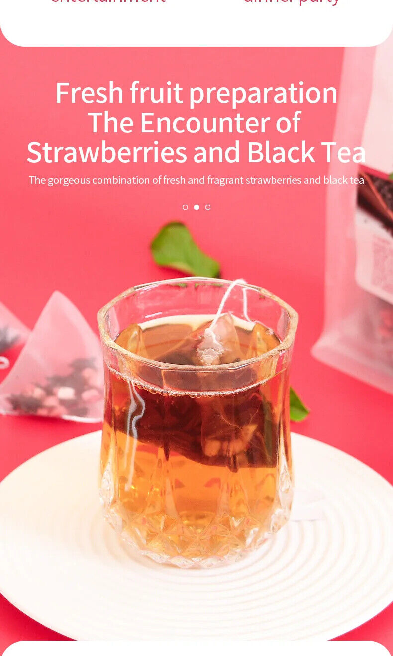 Strawberry Black Tea Herbal Tea 150g