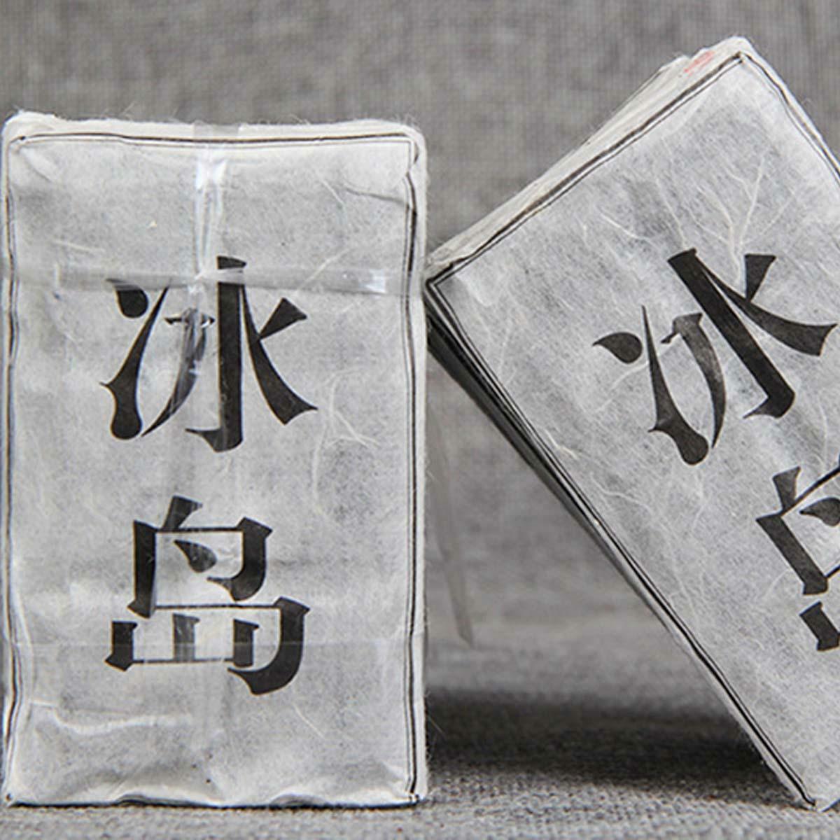 50g Organischer isländischer roher Puerh Tee gealtert Puer Mini Tee Brick