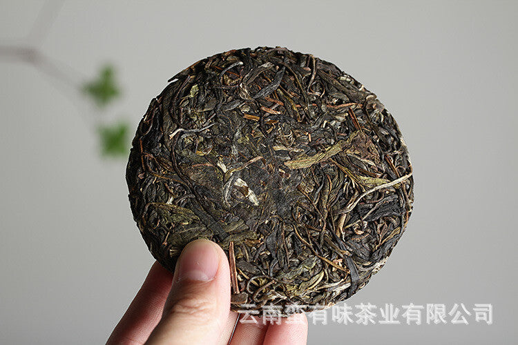 Yunnan Puerh Tea 2021 Old Tree Tea 100 Yiwu Small Cake Raw Tea