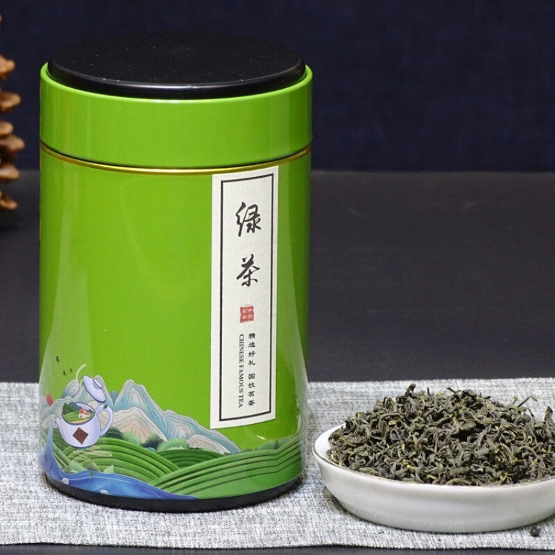 Mao Jian Green Tea Jasmine Tea Biluochun Tea Xiao Seed,Jin Jun Mei Black Tea Can