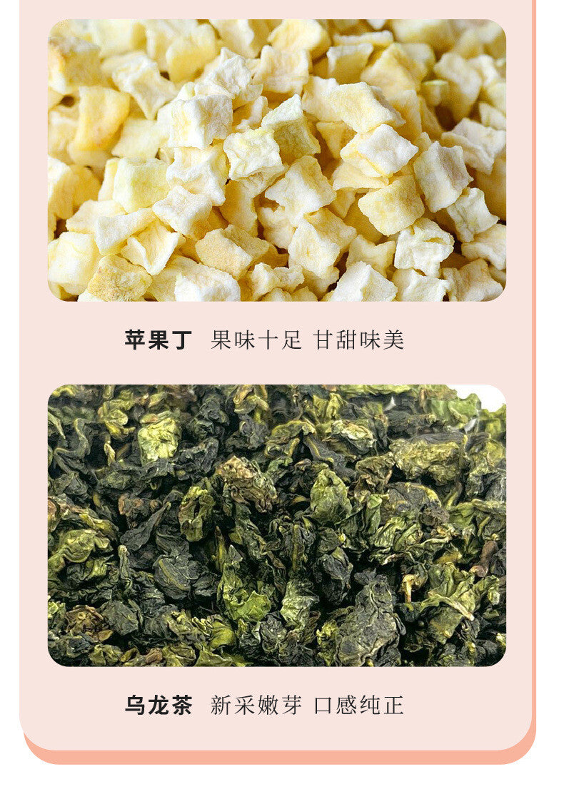 Lychee Oolong Fruit Tea Combo Cold Hot Brew Herbal Tea Bags