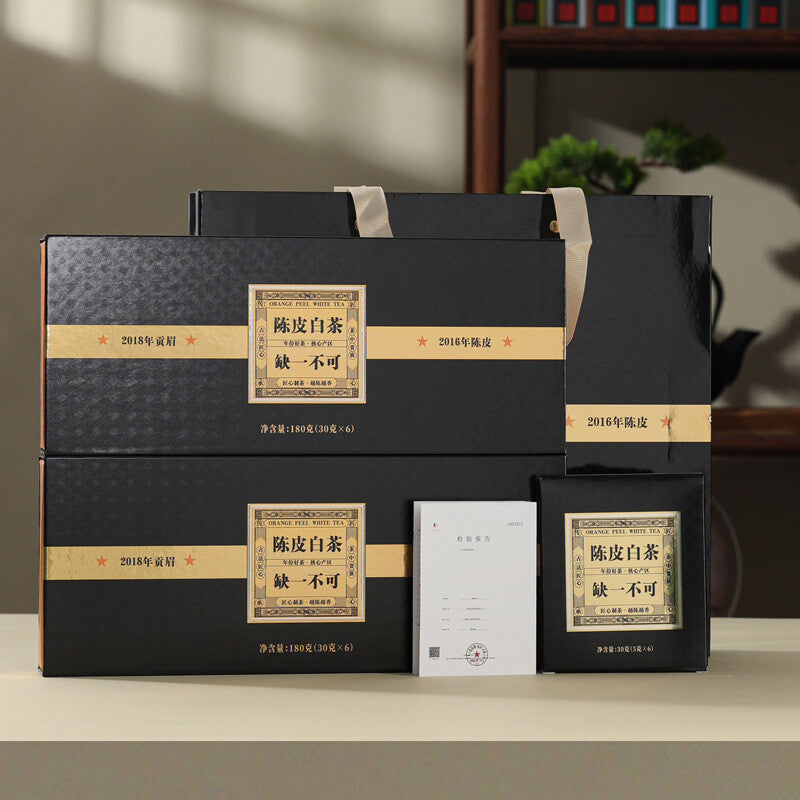 Fuding White Tea 2018 Gongmei Old White Tea Chenpi White Tea 180g