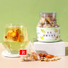 Nourishing Lung and Throat Tea Fruits Tea Osmanthus Snow Pear Herb Flower Tea