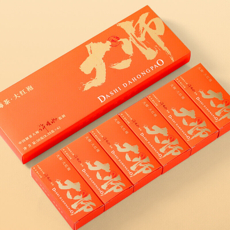 HelloYoung Da Hong Pao Oolong Tea Rock Tea Wuyishan Tea Gift Boxed Strong Fragrance