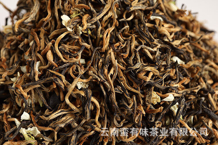 HelloYoung 500g Yunnan Dian Hong tea Jasmine tea Yunnan Fengqing Dian Hong Mao Feng tea