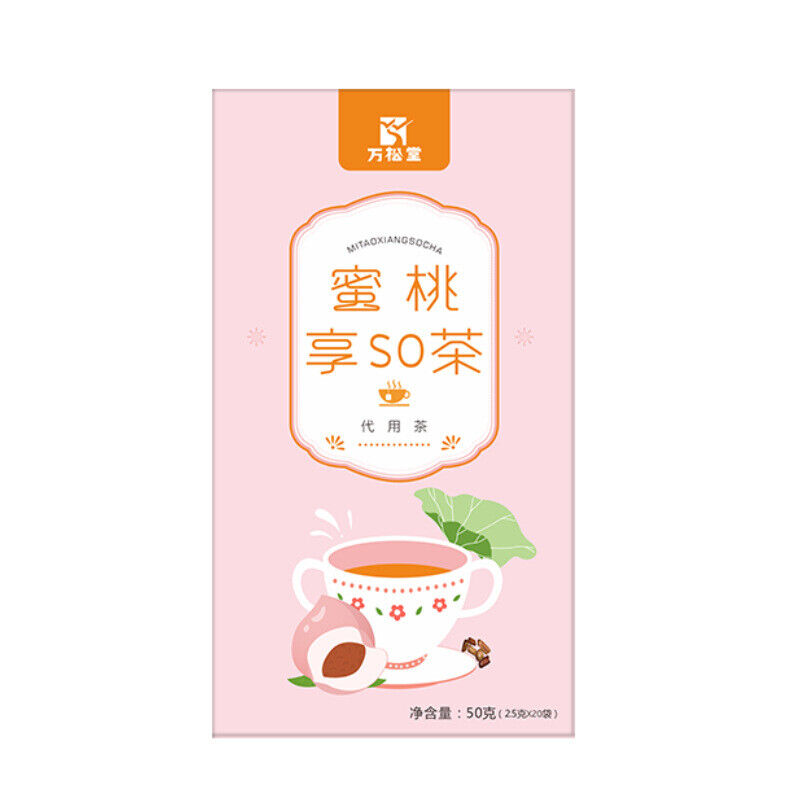 Honey Peach Enjoy So Tea Lotus Leaf Cassia Seed Honey Peach Coix Seed Tea 50g