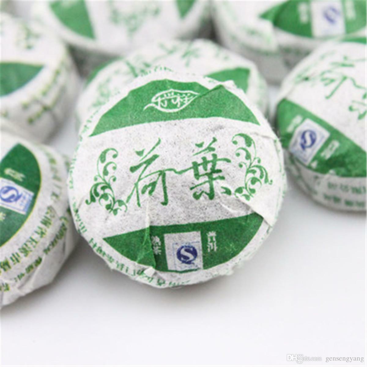 Chinese Health Tea  Yunnan Pu-erh Tuo Puer Tea Ripe  Lotus Leaf Mini Tea