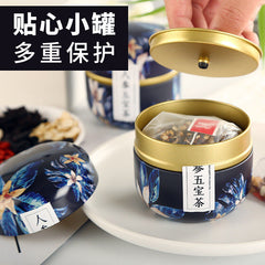 Ginseng Five Treasures Tea Scented Tea Polygonatum, Maca, Mulberry and Jujube