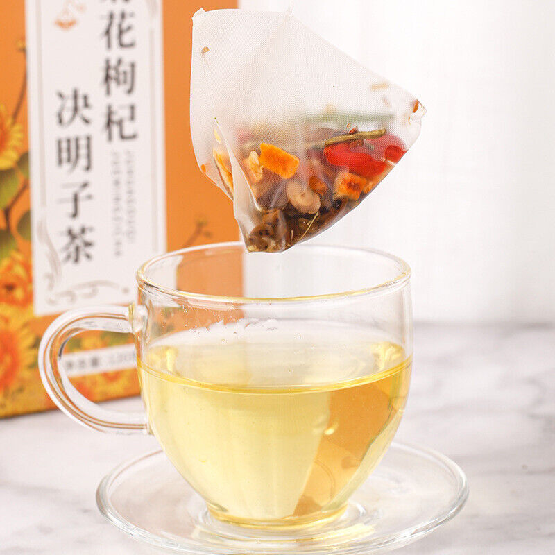 Authentique chrysanthème goji thé aux graines de cassia sachet triangulaire 120G