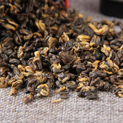 HelloYoung TeaBlack Tea One Bud One Leaf Loose Tea Chinese Dianhong Tea Chinese Kungfu 80g