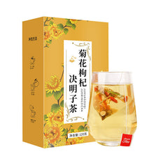 Authentique chrysanthème goji thé aux graines de cassia sachet triangulaire 120G