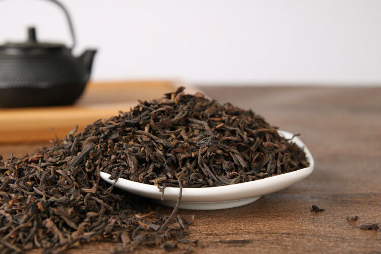 Yunnan Pu'er Tea Menghai Old Tree Golden Buds Grade 1 Loose Tea Ripe Tea 500g