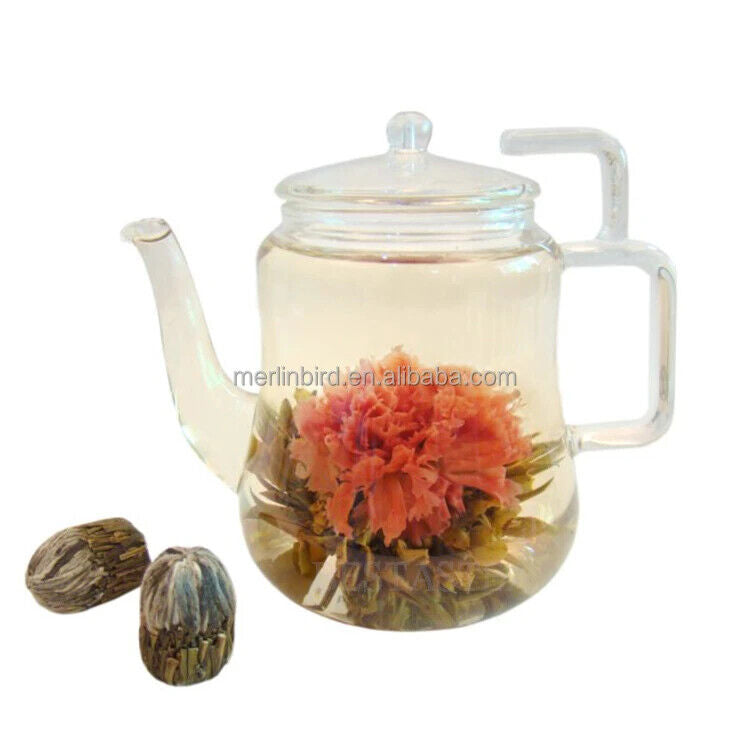 Handcrafted Flowering Tea Dried Blooming Flower Tea Balls 20pcs