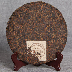 357g Laobanzhang Reife Puerh Tee Ökologische Alte Goldene Knospe Schwarzer Tee