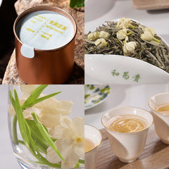 Jasmine Green Tea Canned High-quality Organic Jasmine Tea 50g/10tin