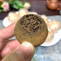 Xinhui Raw Sun-dried Tianma Xiaoqingkan Canned Puerh Ripe Tea 500g