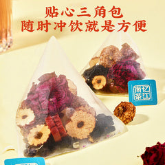 Roxburgh Rose Mulberry Rose Tea Bag with Black Wolfberry Red Dates Lemon Slices