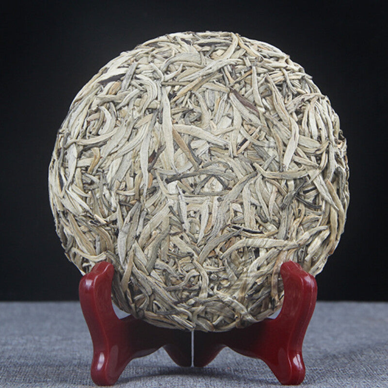Pu'er Tea Cha Single Bud Moonlight White Cake Tea White Hair Silver Needle 200g