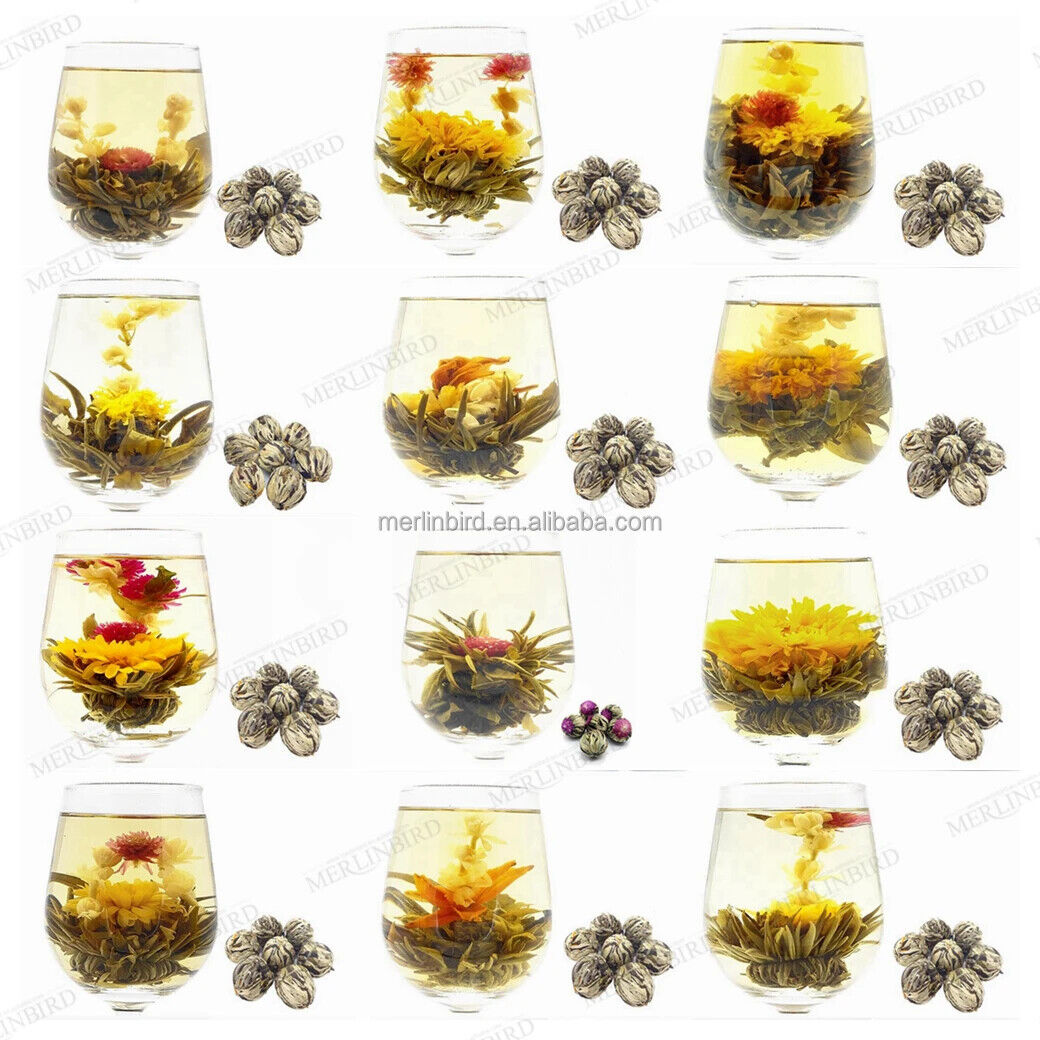 Best Price High Grade Chinese Handmade Organic Blooming Tea 20pcs