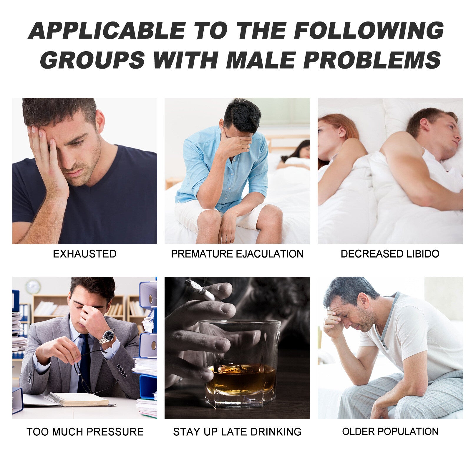 Male Enhancement Drops Male Enhancement Supplements 30ml*3pcs