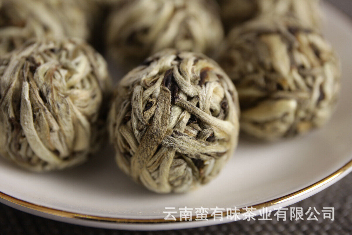 HelloYoung 500g Yunnan Pu'er Tea Baihao Yinzhen Dragon Pearl Moonlight White Single Bud