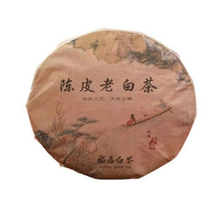 HelloYoung 350g fuding alpine old white tea cake aged white tea tightly pressed shoumei tea